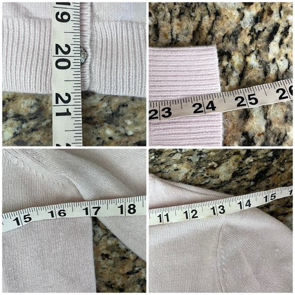 New York & Company Pink Cardigan Sweater S Y2K Coquette Cottagecore Soft Girl - Picture 6 of 10